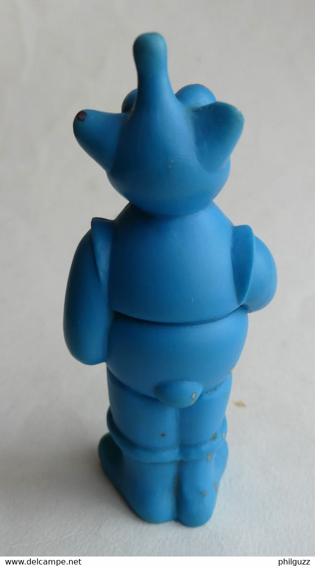 FIGURINE ZABAR - POUETS Vinyl Bleu Sans Sifflet DELACOSTE - 80's POUET - Autres & Non Classés