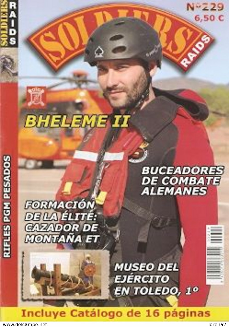 Revista Soldier Raids Nº 229. - Spanish