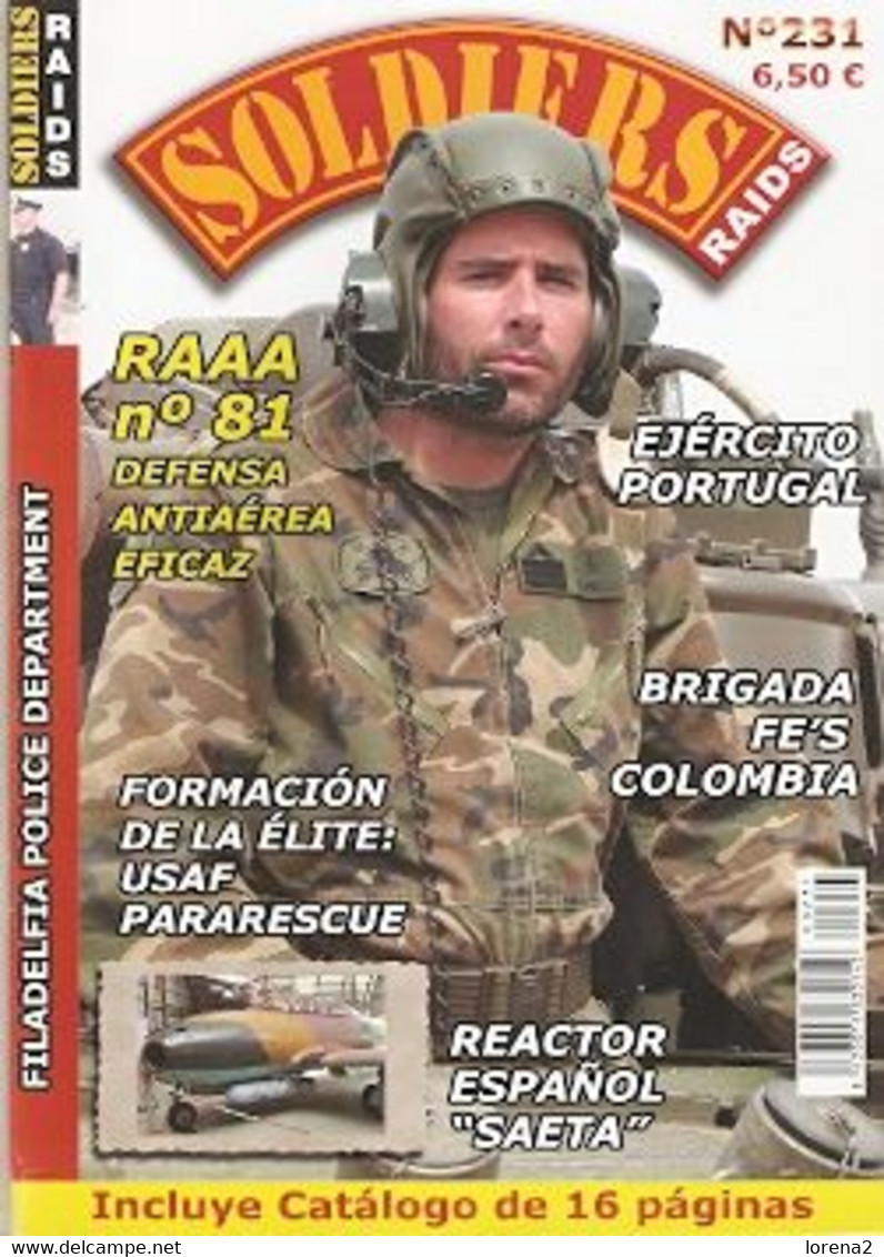 Revista Soldier Raids Nº 231. - Spagnolo