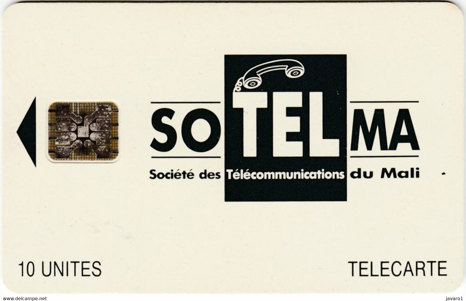 MALI : 12 10 U SI-5 Black  ISO USED C3C043276 - Malí