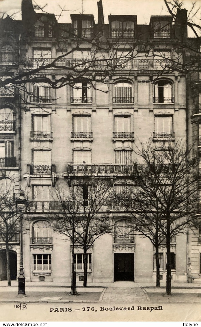 Paris - 14ème Arrondissement - 276 Boulevard Raspail - Immeuble Habitation - Distrito: 14