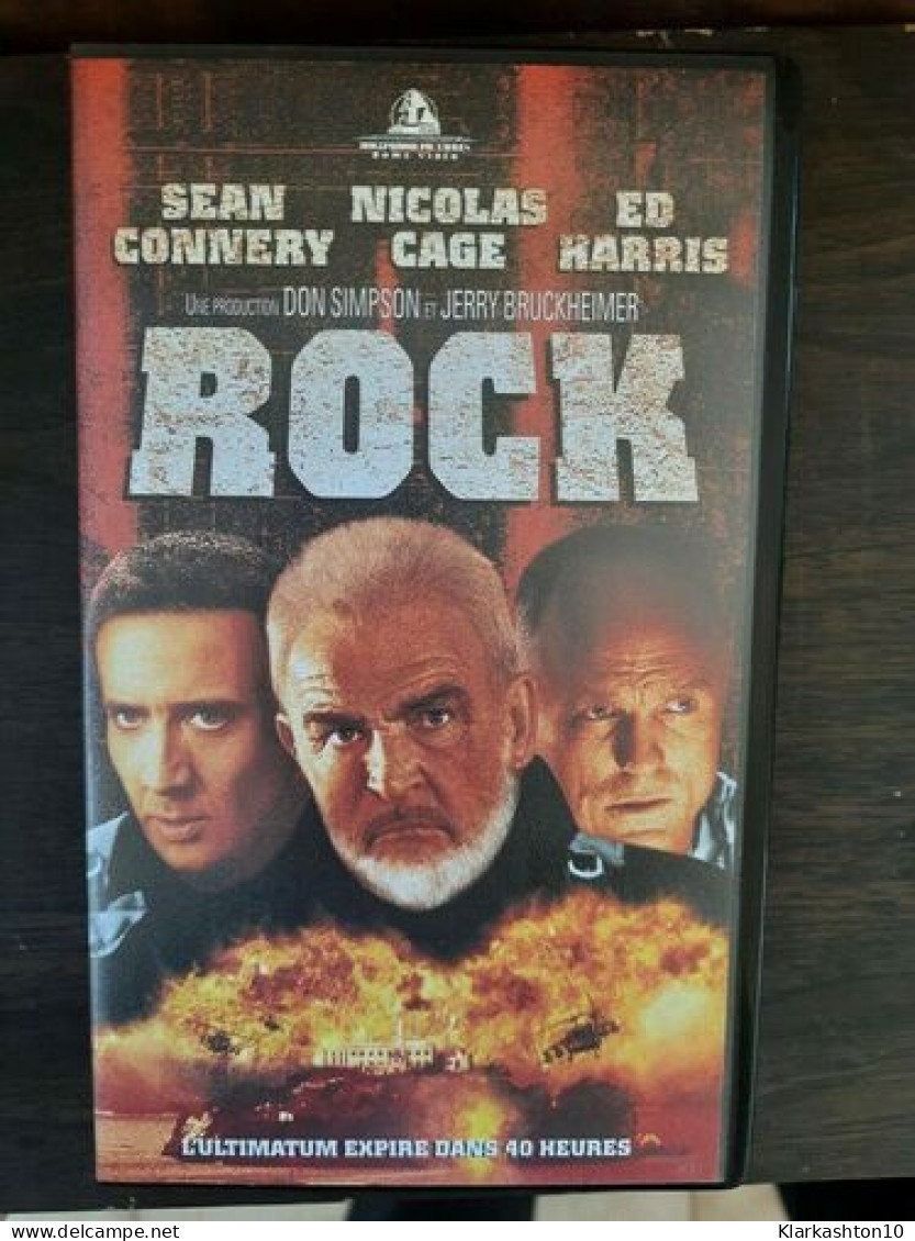Cassette Vidéo - Rock Film Avec Sean Connery - Autres & Non Classés