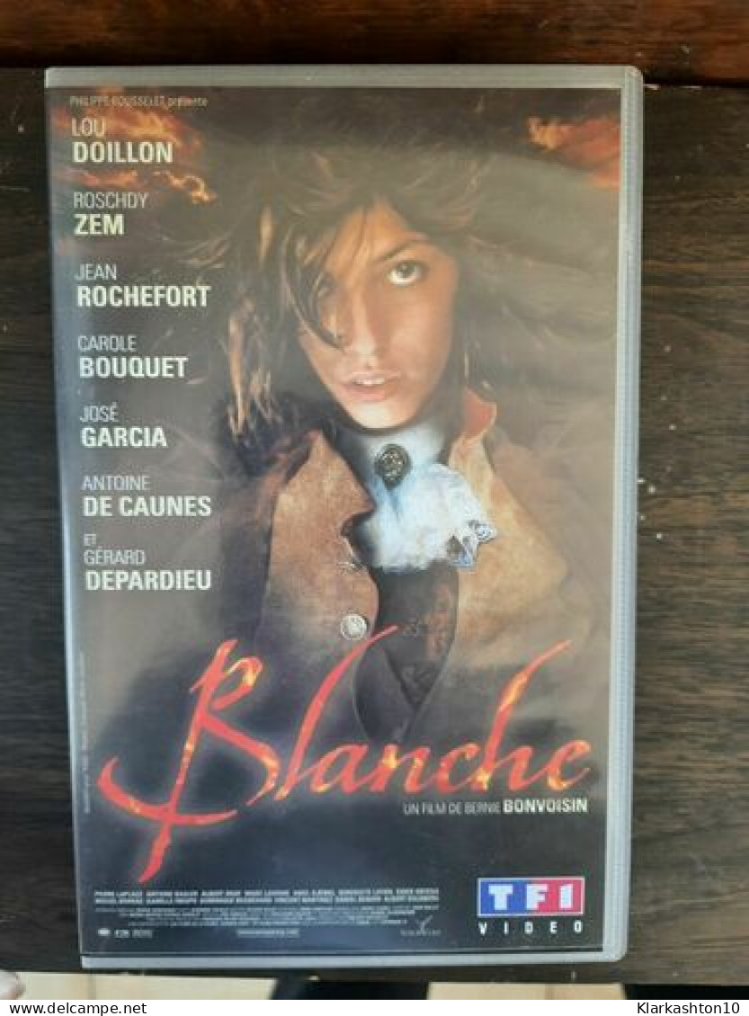 Cassette Vidéo - Blanche Film Avec Lou Doillon - Other & Unclassified