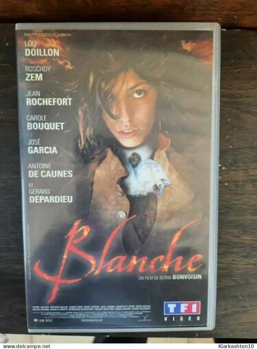 Cassette Vidéo - Blanche Film Avec Lou Doillon - Autres & Non Classés