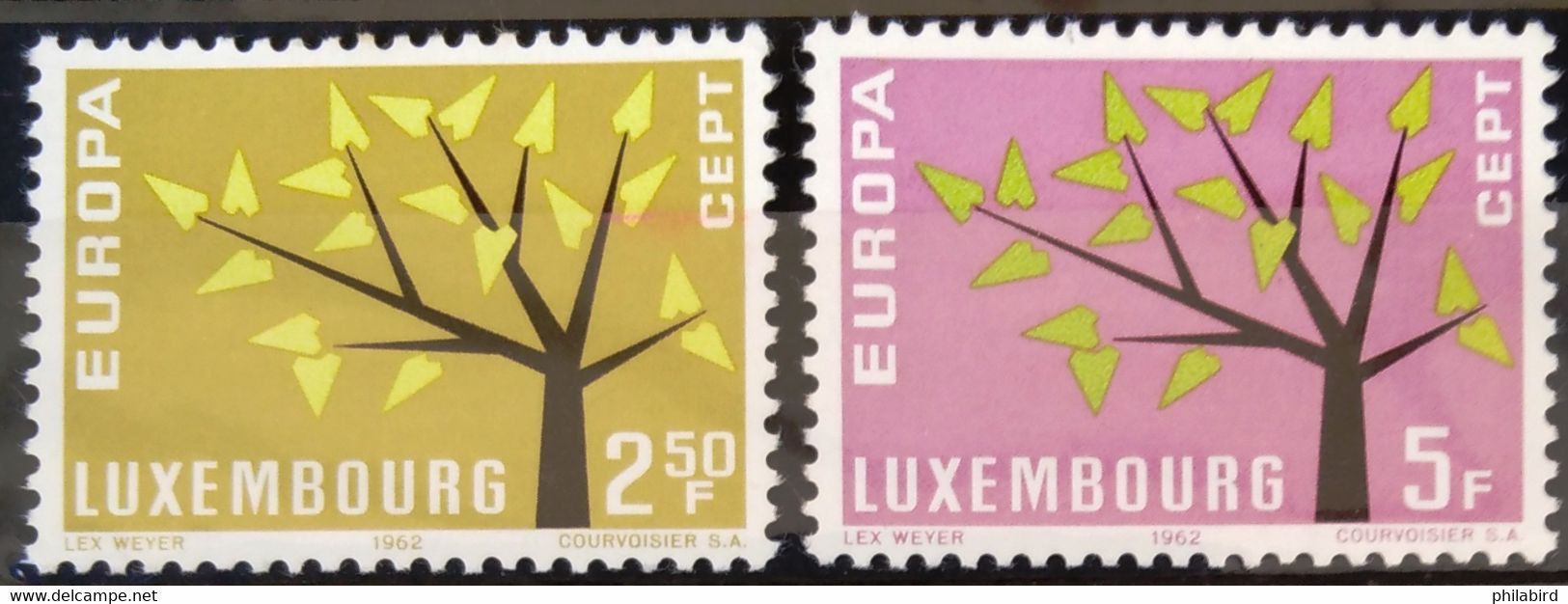EUROPA 1962 - LUXEMBOURG                   N° 612/613                        NEUF** - 1962