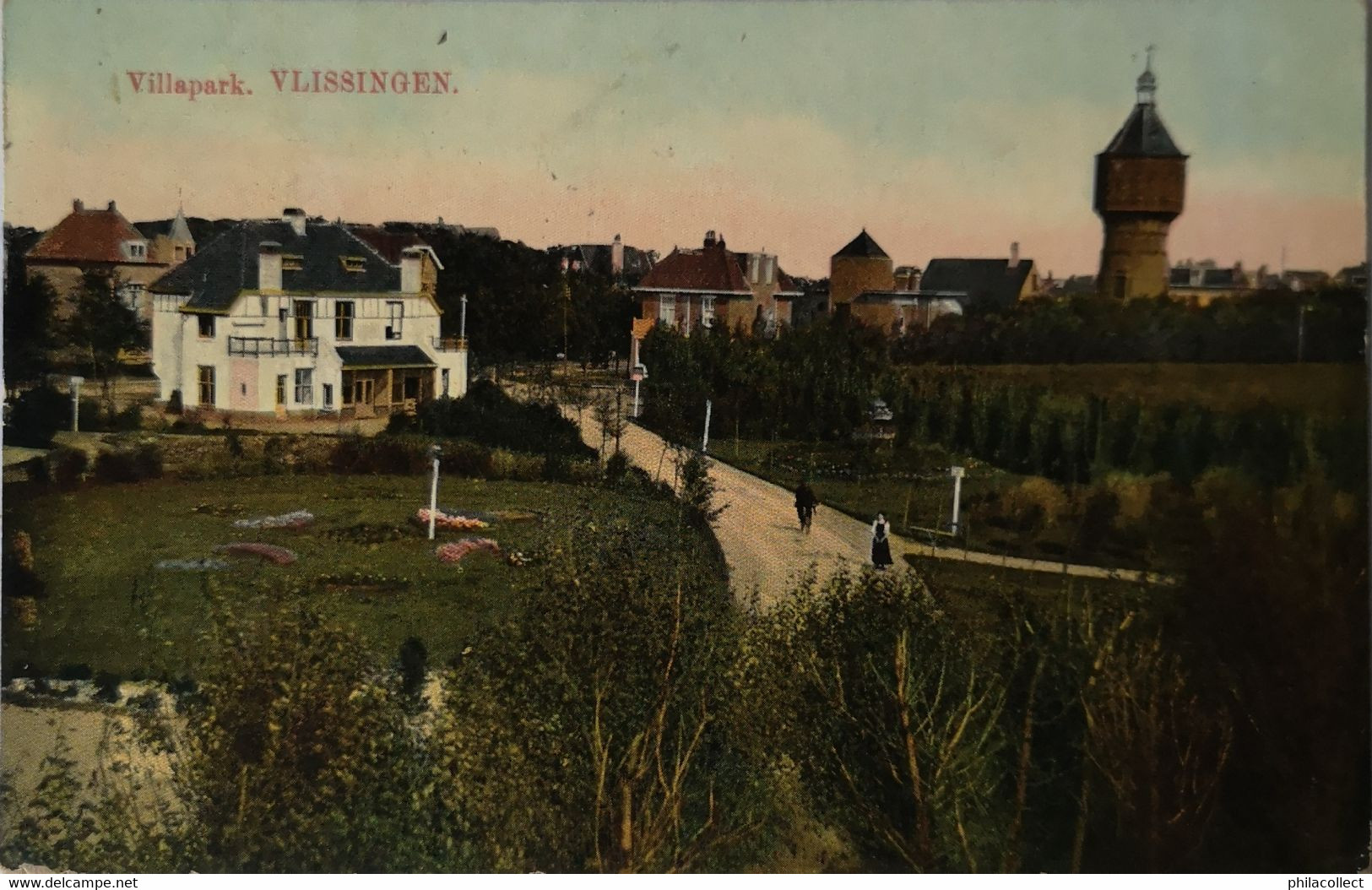 Vlissingen (Zld) Villapark (Watertoren) 1913 - Vlissingen