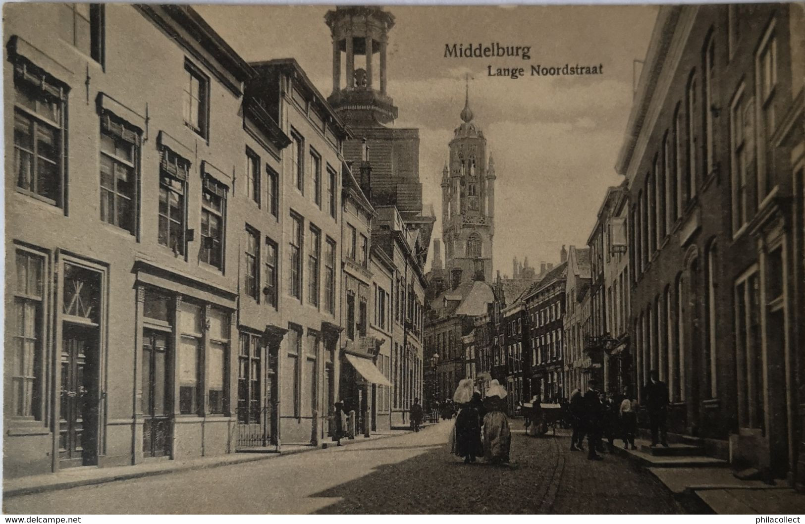 Middelburg  (Zld)  Lange Noordstraat 1923? - Middelburg