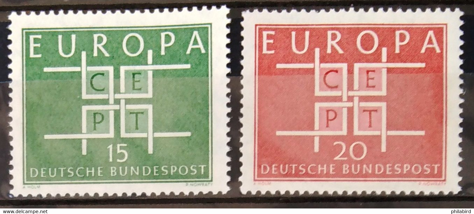 EUROPA 1963 - ALLEMAGNE                   N° 278/279                        NEUF** - 1963