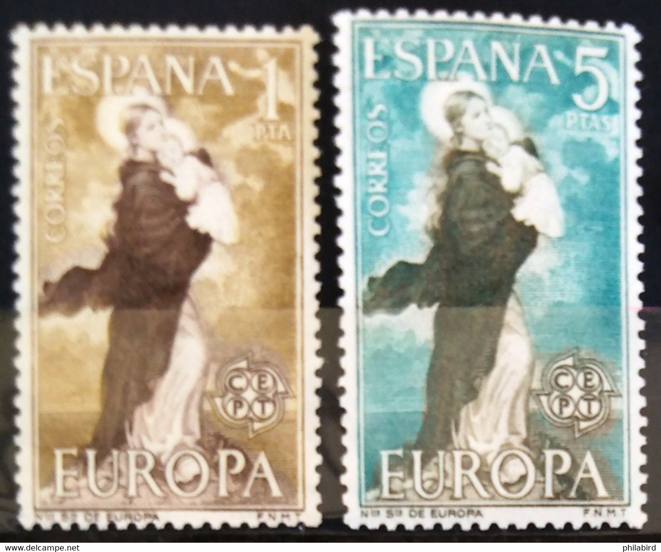 EUROPA 1963 - ESPAGNE                   N° 1188/1189                        NEUF** - 1963