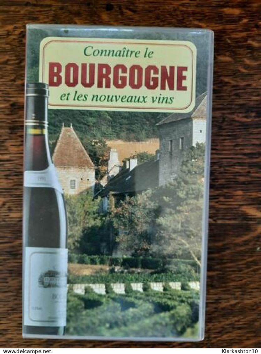 Cassette Vidéo - Connaitre Le Bourgogne Et Les Nouveaux Vins - Autres & Non Classés