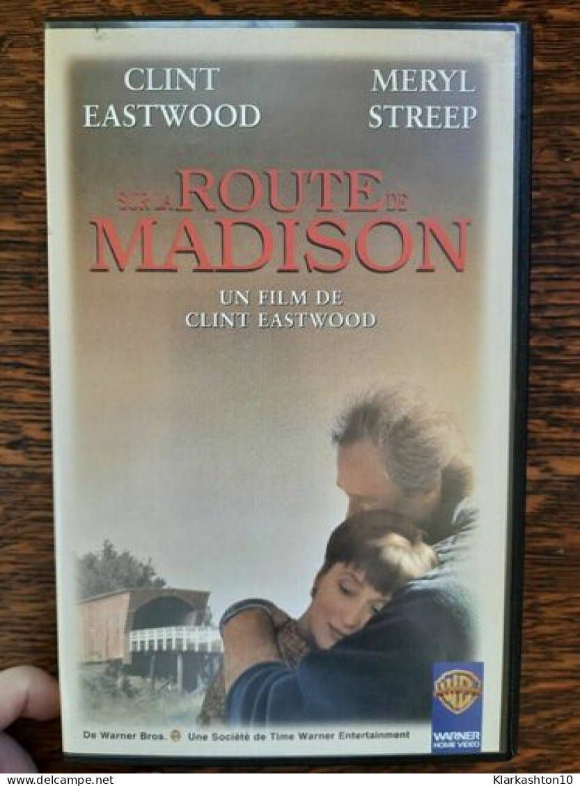 Cassette Vidéo - Sur La Route De Madison Film Avec Meryl Streep Clint Eastwood - Autres & Non Classés