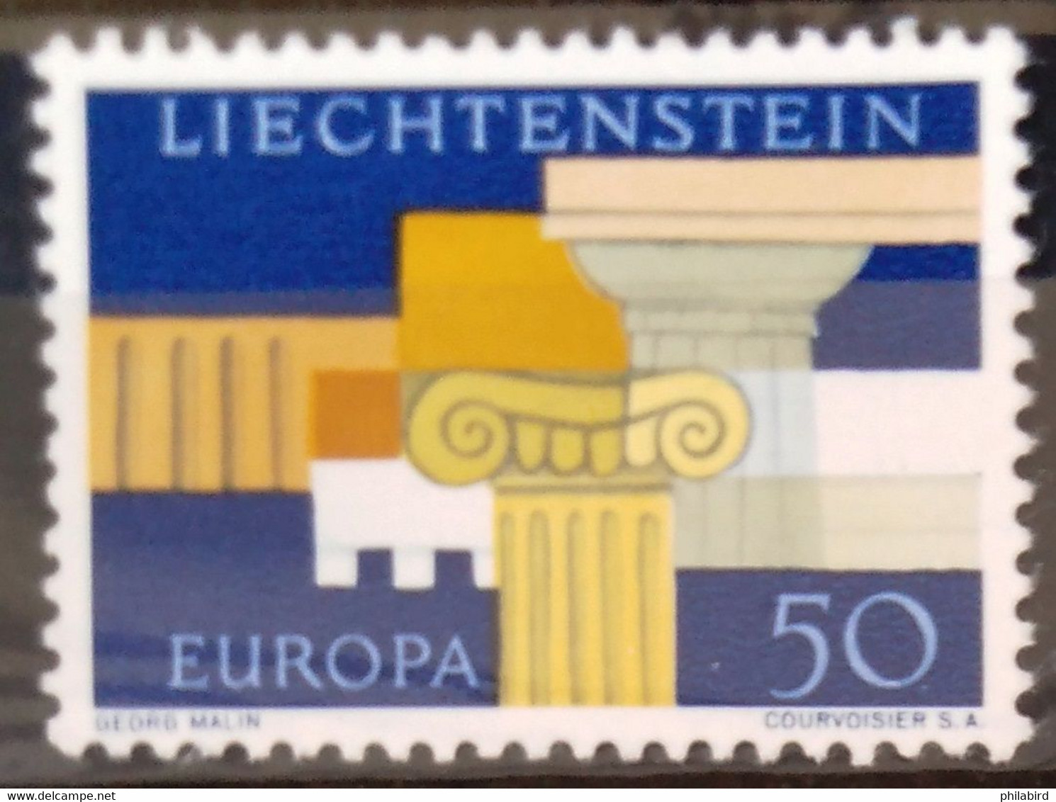 EUROPA 1963 - LIECHTENSTEIN                 N° 381                        NEUF** - 1963