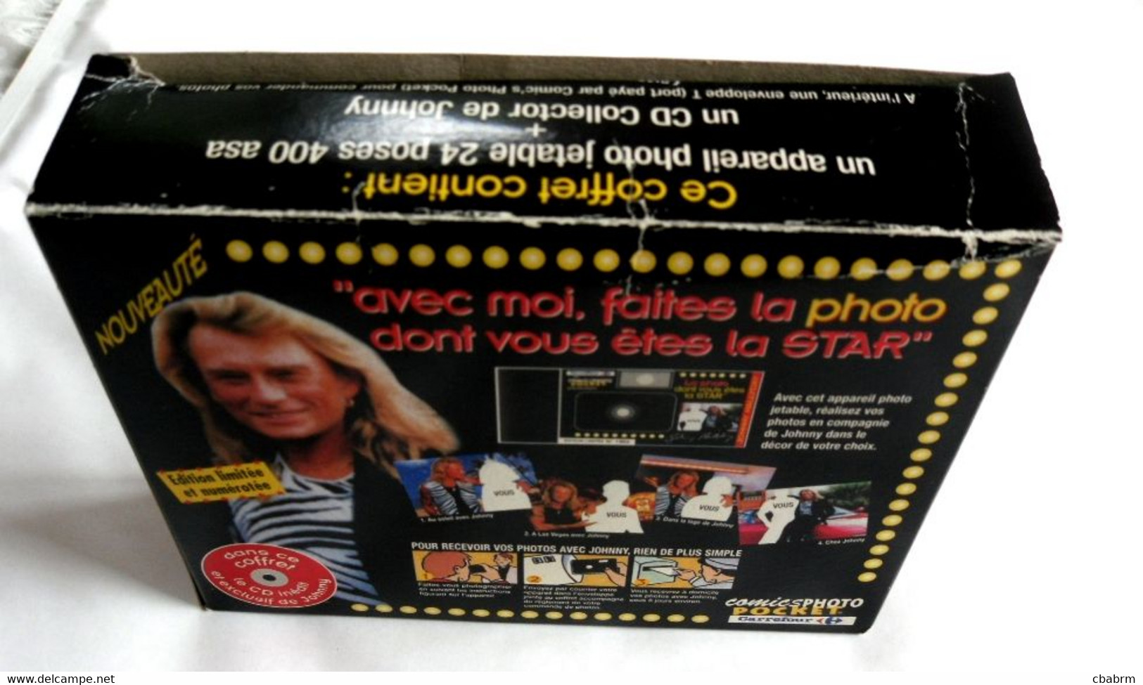 COFFRET JOHNNY HALLYDAY COMIC'S PHOTO POCKET COMPLET AVEC LE CD - Appareils Photo