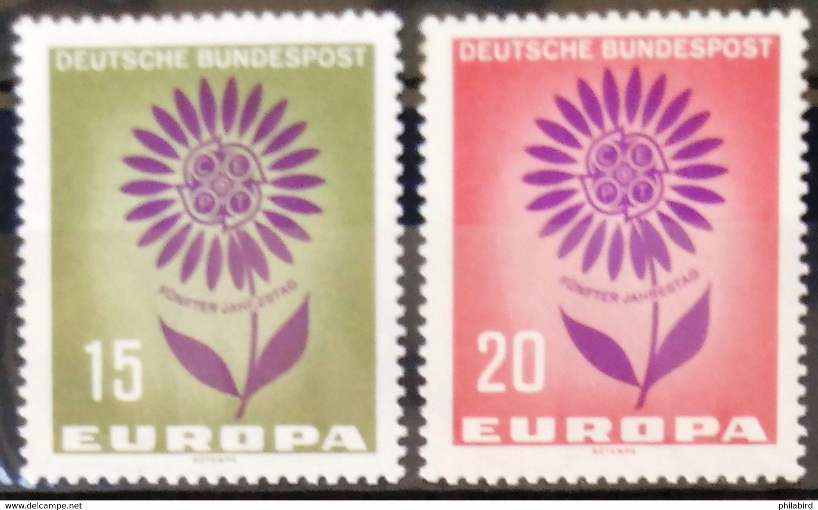 EUROPA 1964 - ALLEMAGNE                 N° 313/314                        NEUF** - 1964