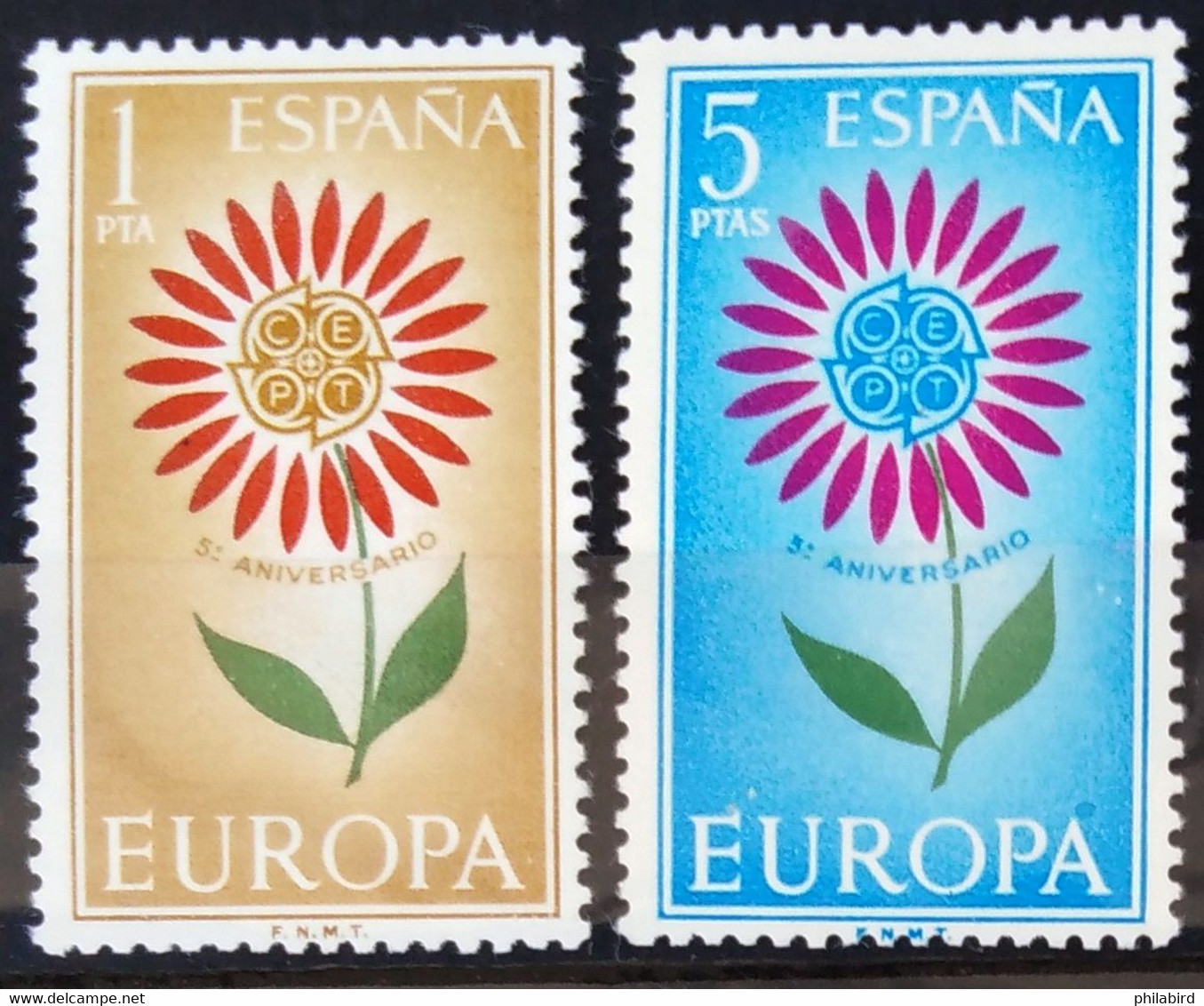 EUROPA 1964 - ESPAGNE                 N° 1271/1272                        NEUF** - 1964