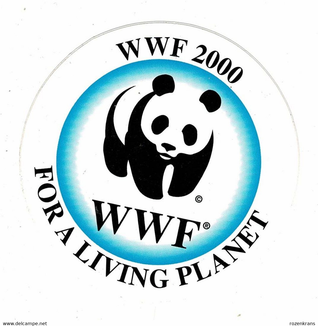 WWF World Wide Fund For Nature Protection De L'environnement Animaux Animal Sticker Adesivo Aufkleber  Autocollant - Stickers