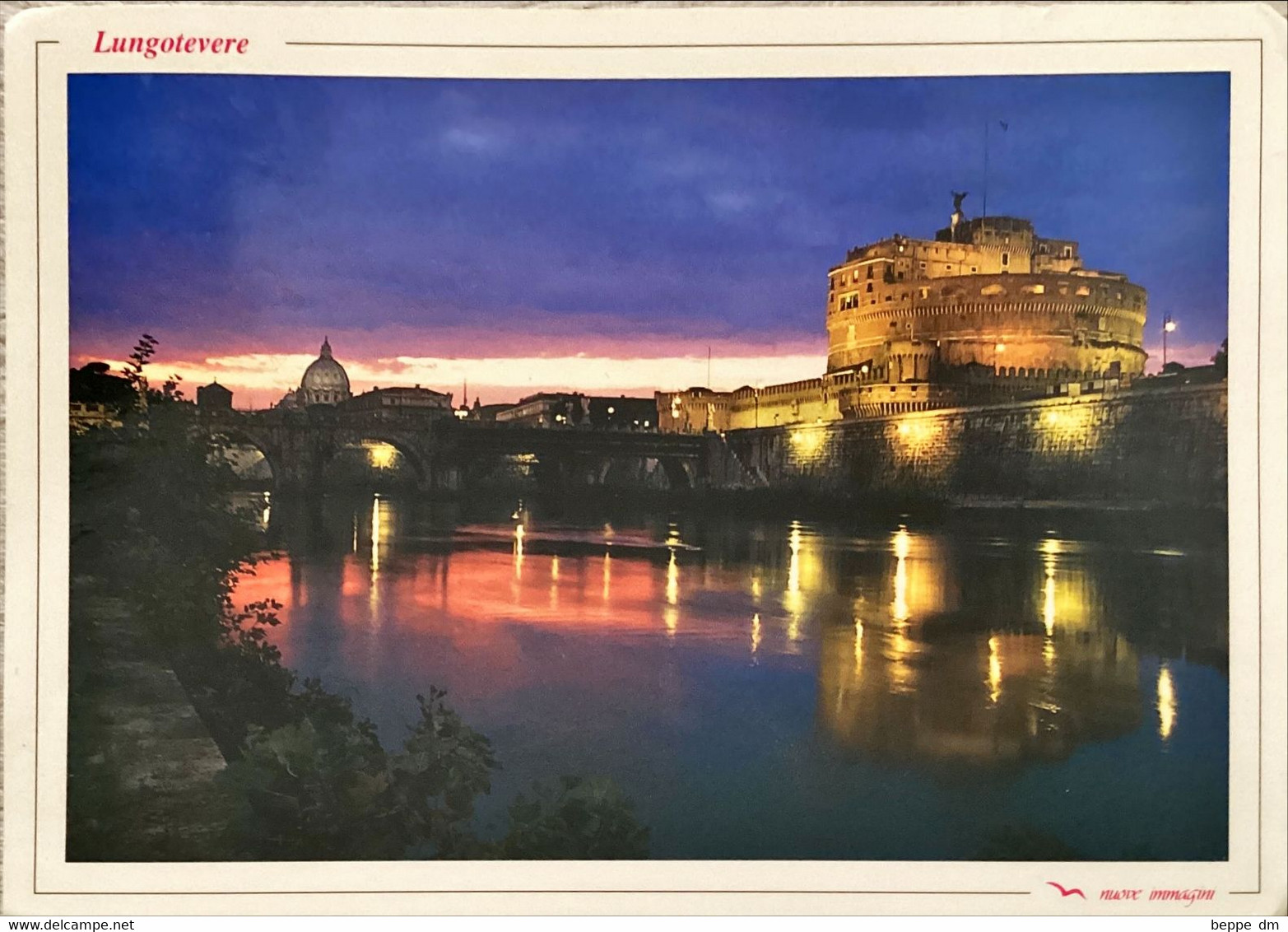 1996 - Lungotevere - Roma - Viaggiata - Fiume Tevere