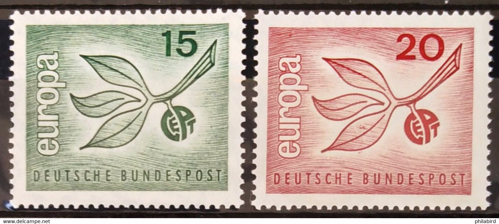 EUROPA 1965 - ALLEMAGNE                    N° 350/351                        NEUF** - 1965