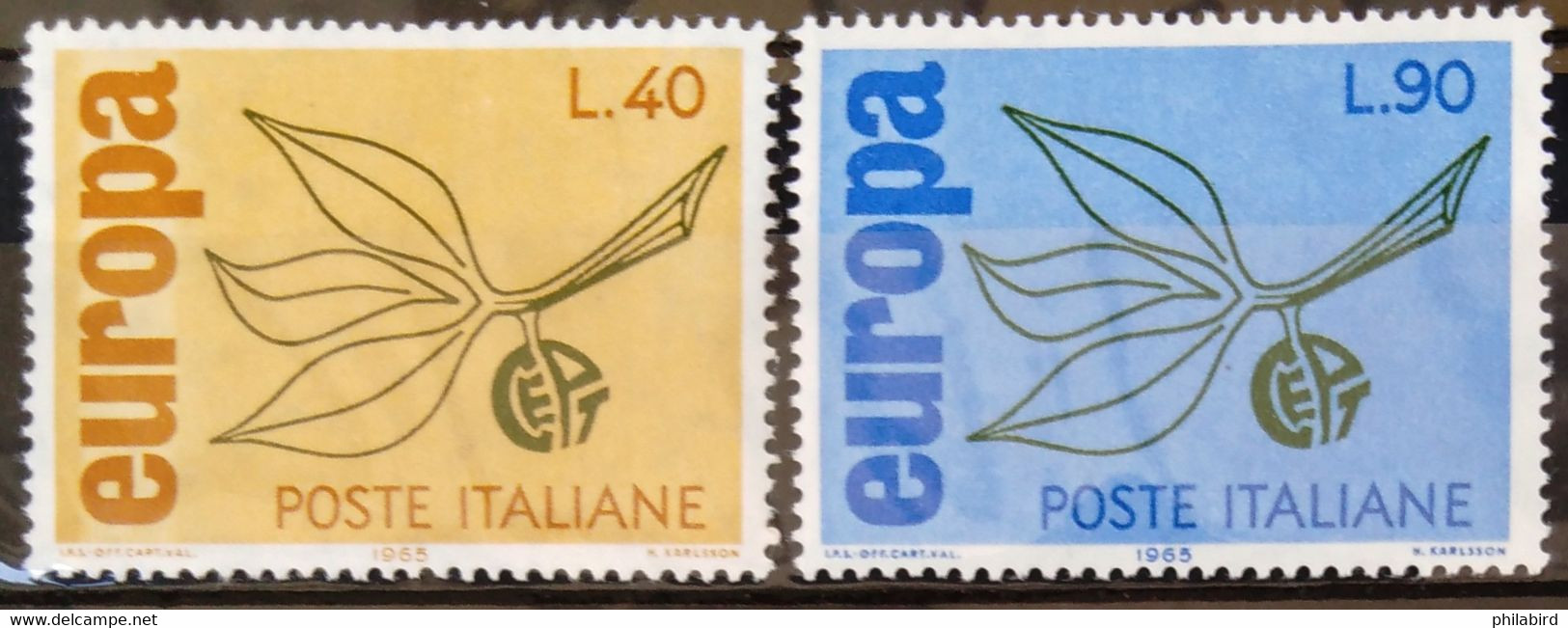 EUROPA 1965 - ITALIE                    N° 928/929                        NEUF** - 1965