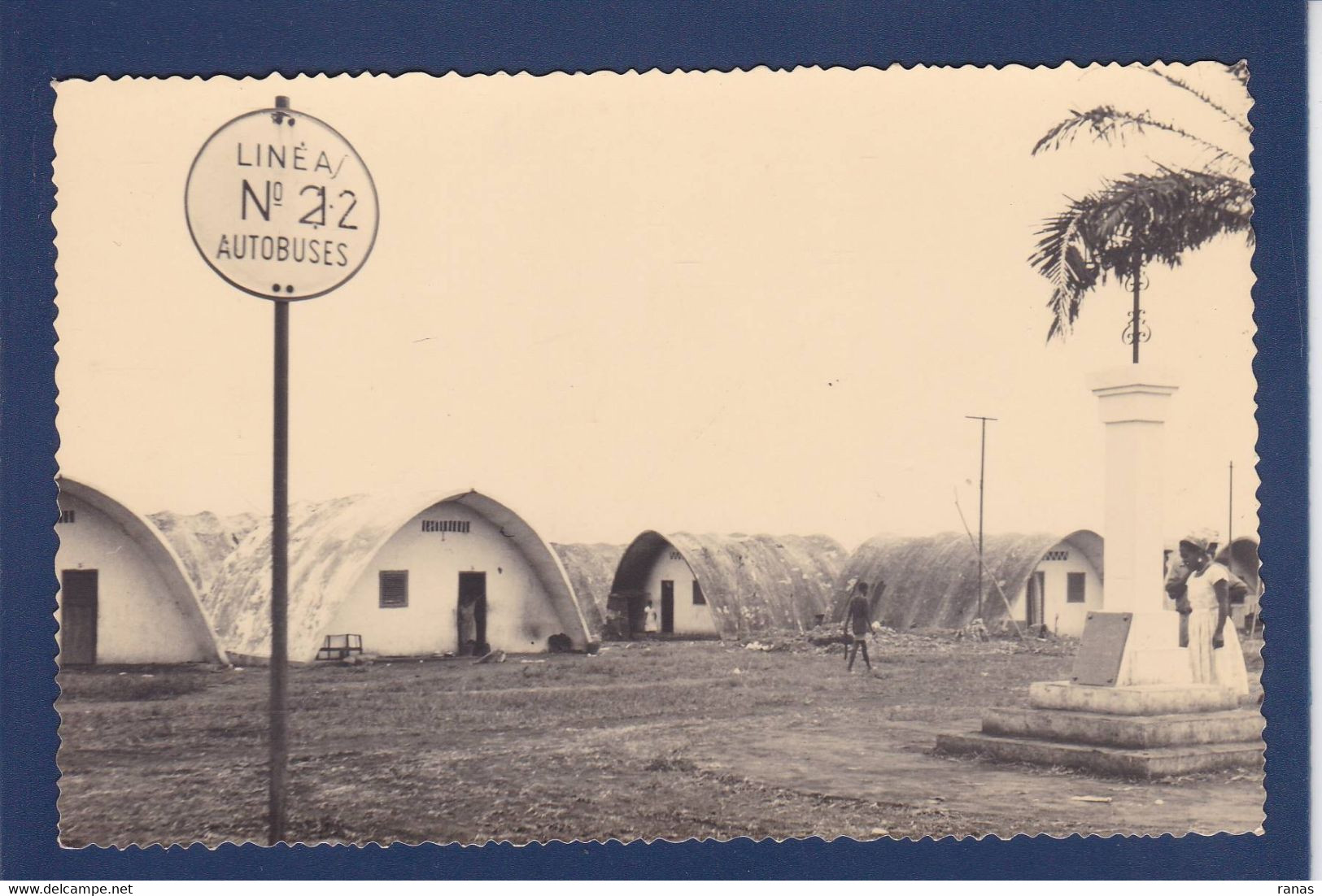 CPA Guinée Carte Photo Voir Dos - Equatoriaal Guinea