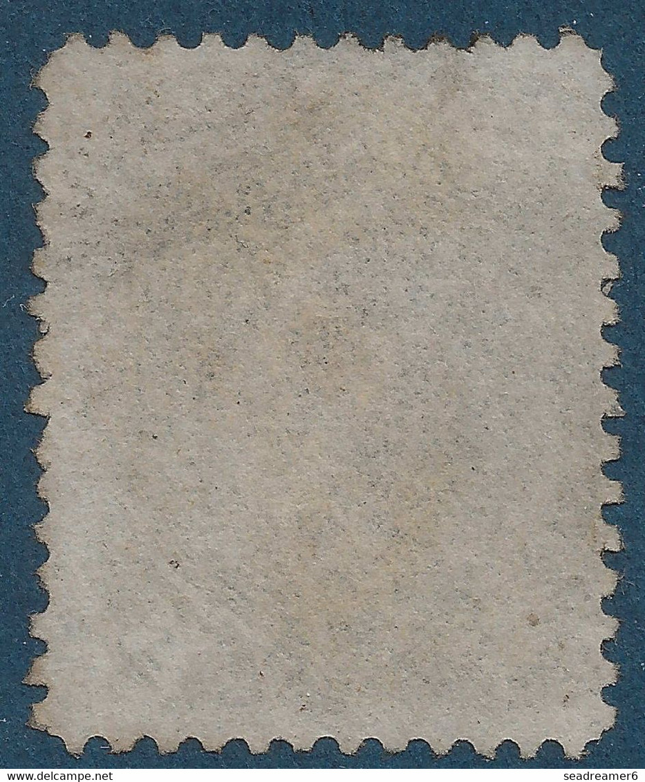 Etats Unis 1861 N°24 24 Cents Violet Gris Legerement Oblitéré TTB - Oblitérés