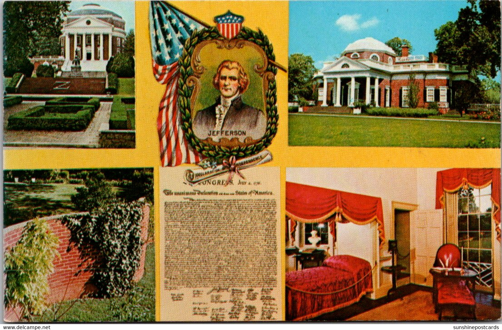 Thomas Jefferson And Jefferson Country Multi View - Presidents