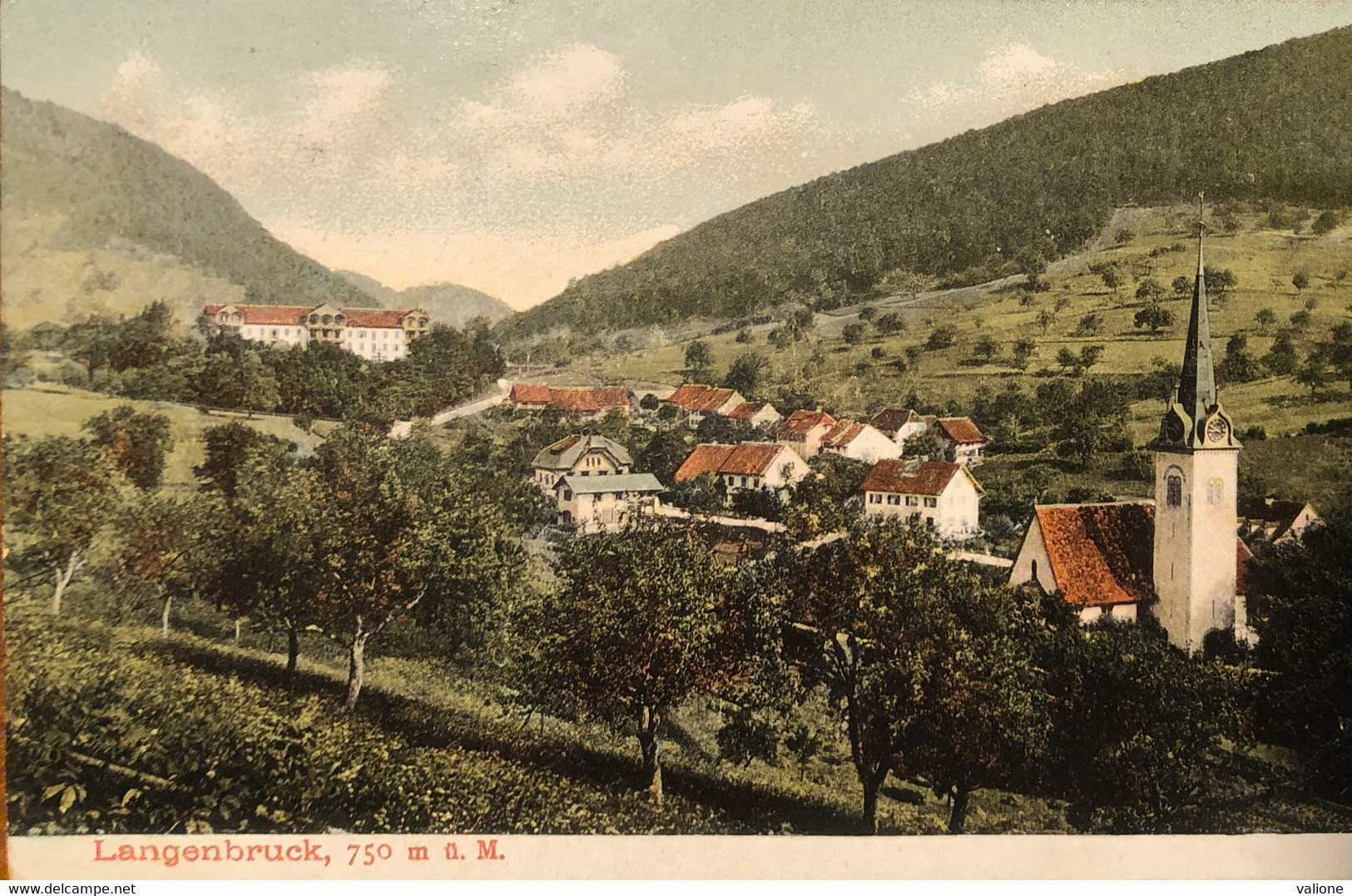 Langenbruck En 1907 - Langenbruck