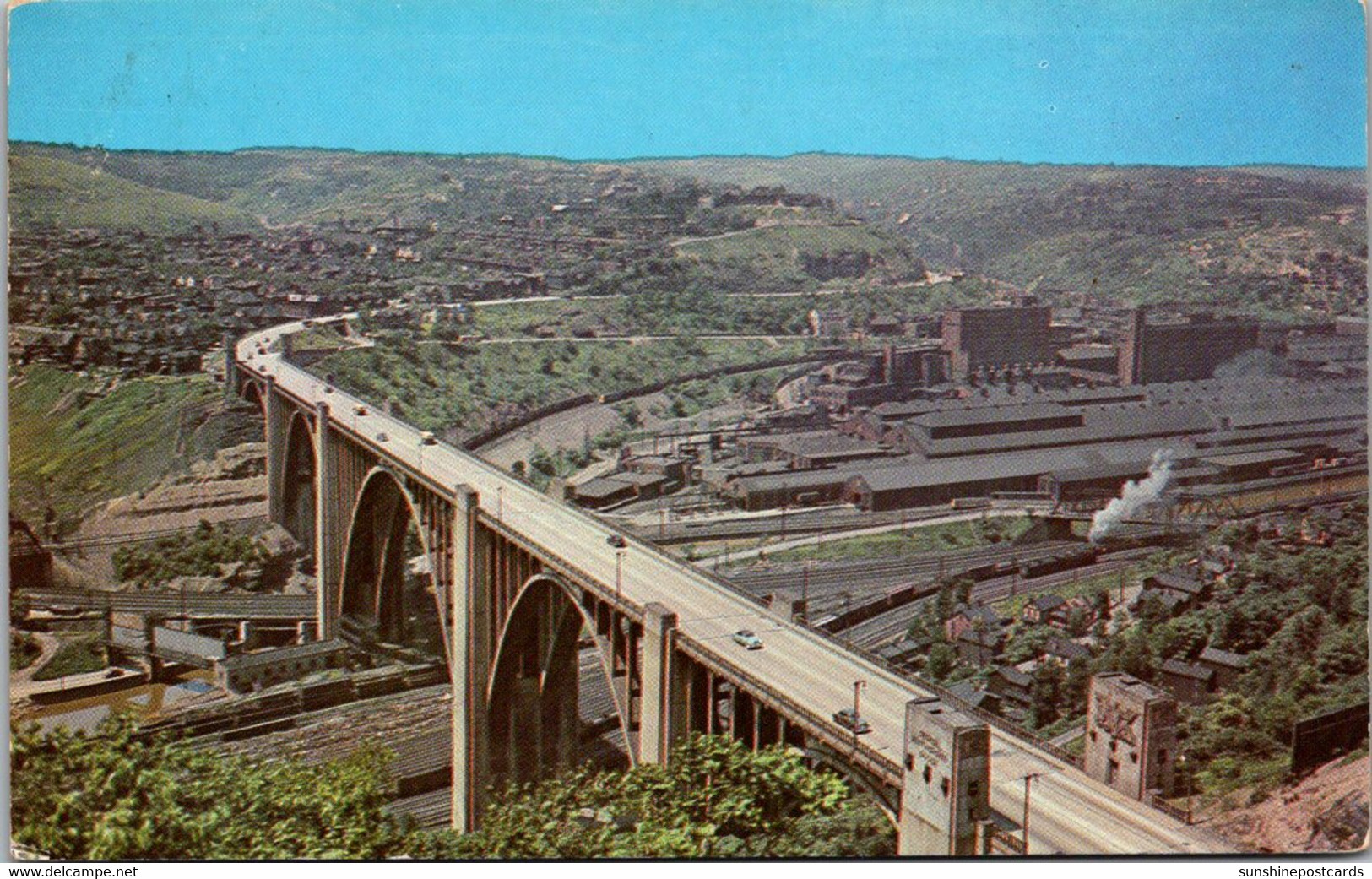 Pennsylvania Pittsburgh Westinghouse Bridge 1954 - Pittsburgh