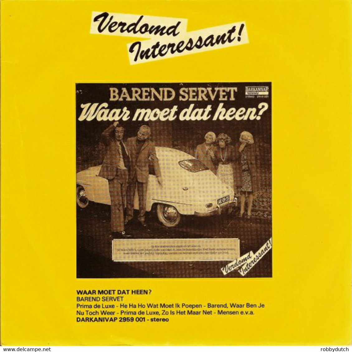 * 7" * IK BEN GERRIT - GERRIT DEKZEIL (Holland 1973) - Humour, Cabaret