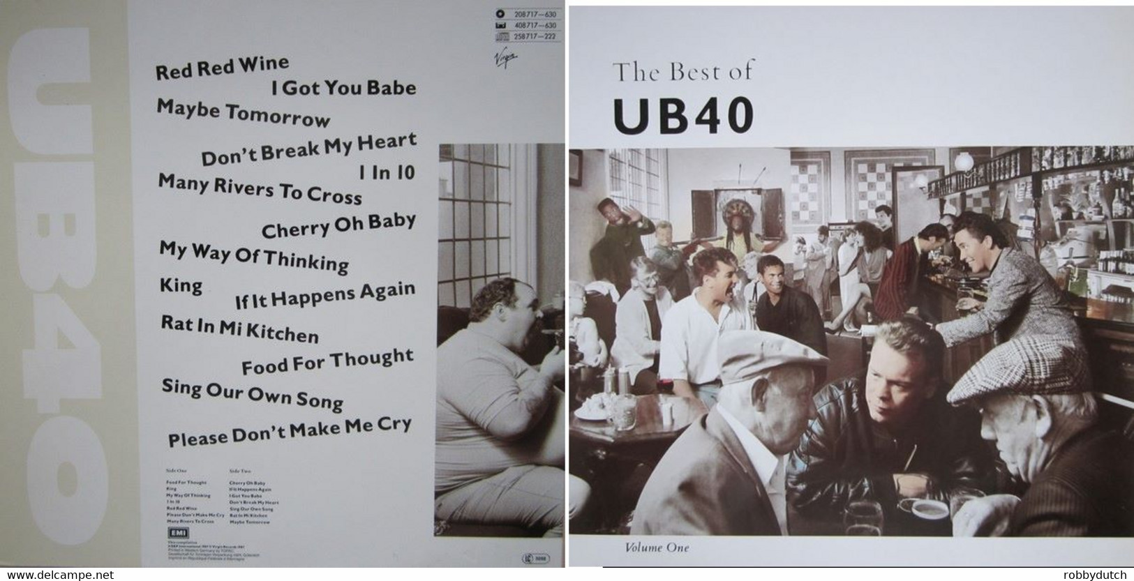 * LP * THE BEST OF UB40 Vol.1  (England 1987 EX!!) - Reggae