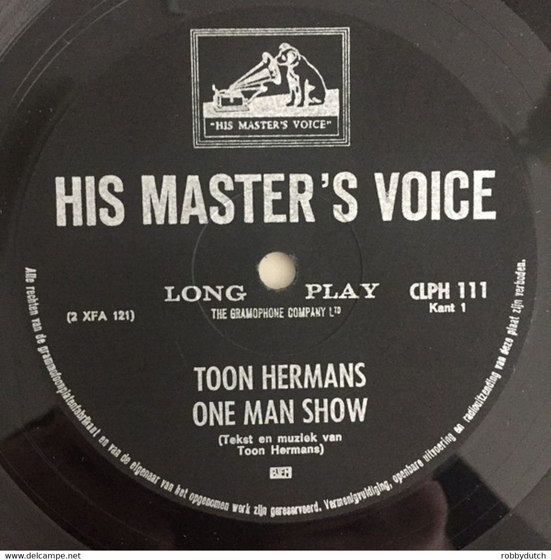 * LP * TOON HERMANS - ONE MAN SHOW  CARRÉ 1964 - Comiques, Cabaret