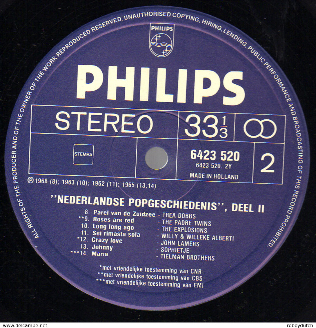 * 2LP * NEDERLANDSE POPGESCHIEDENIS DEEL 2 - various