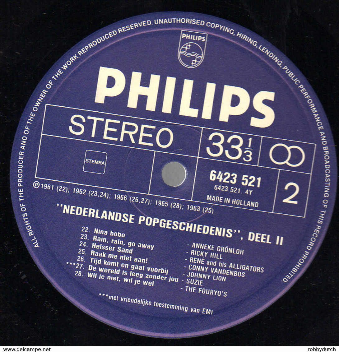 * 2LP * NEDERLANDSE POPGESCHIEDENIS DEEL 2 - various