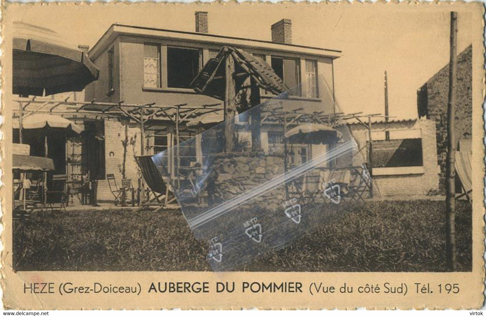 Grez-Doiceau - HEZE - Auberge Du Pommier  (  Ecrit Avec Timbre ) - Graven