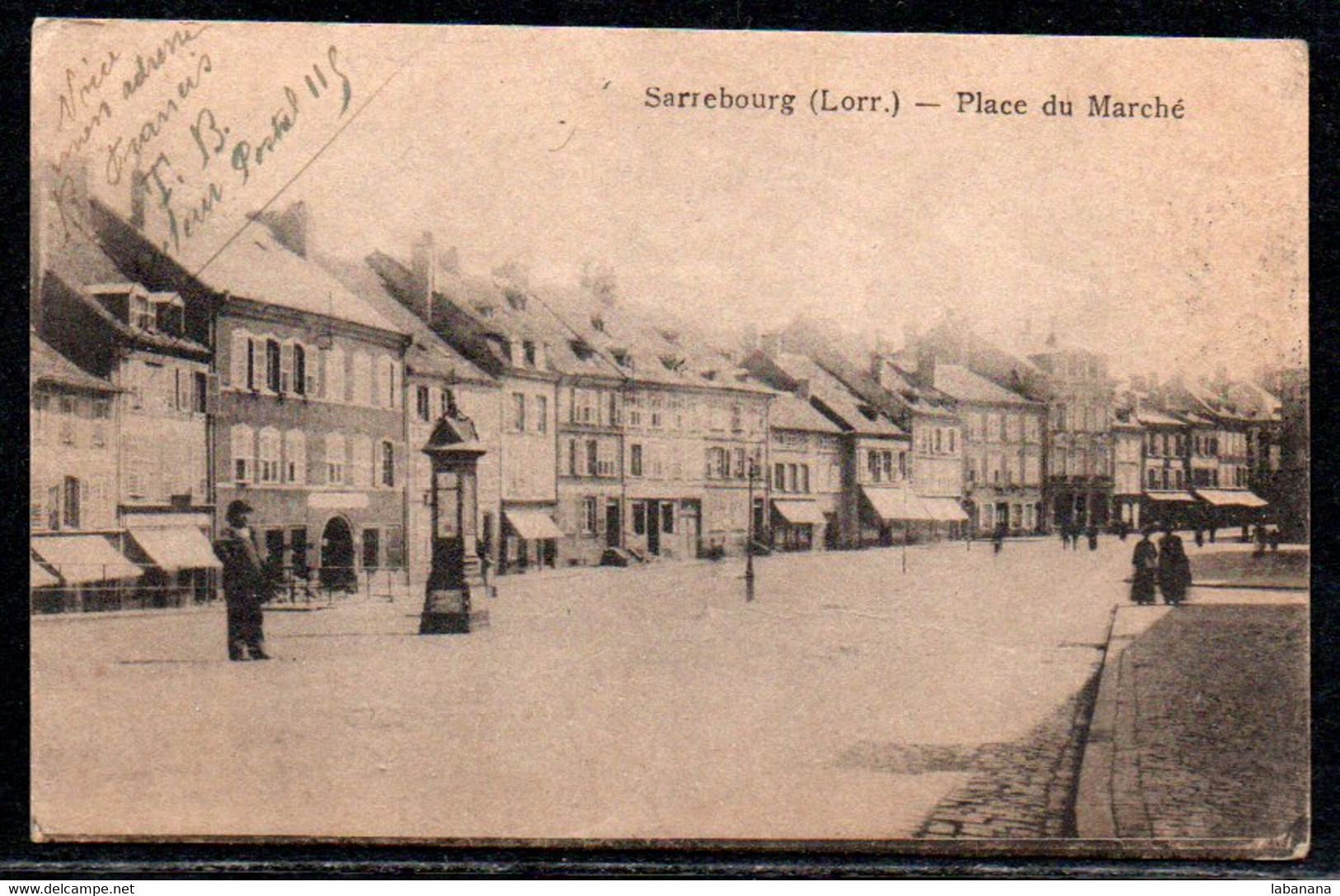 57-Sarrebourg, Place Du Marché - Sarrebourg