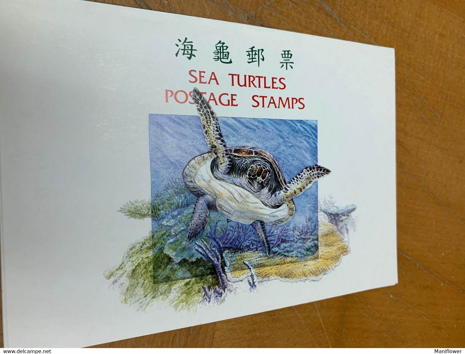 Taiwan Stamp Sea Turtles Card MNH - Lettres & Documents