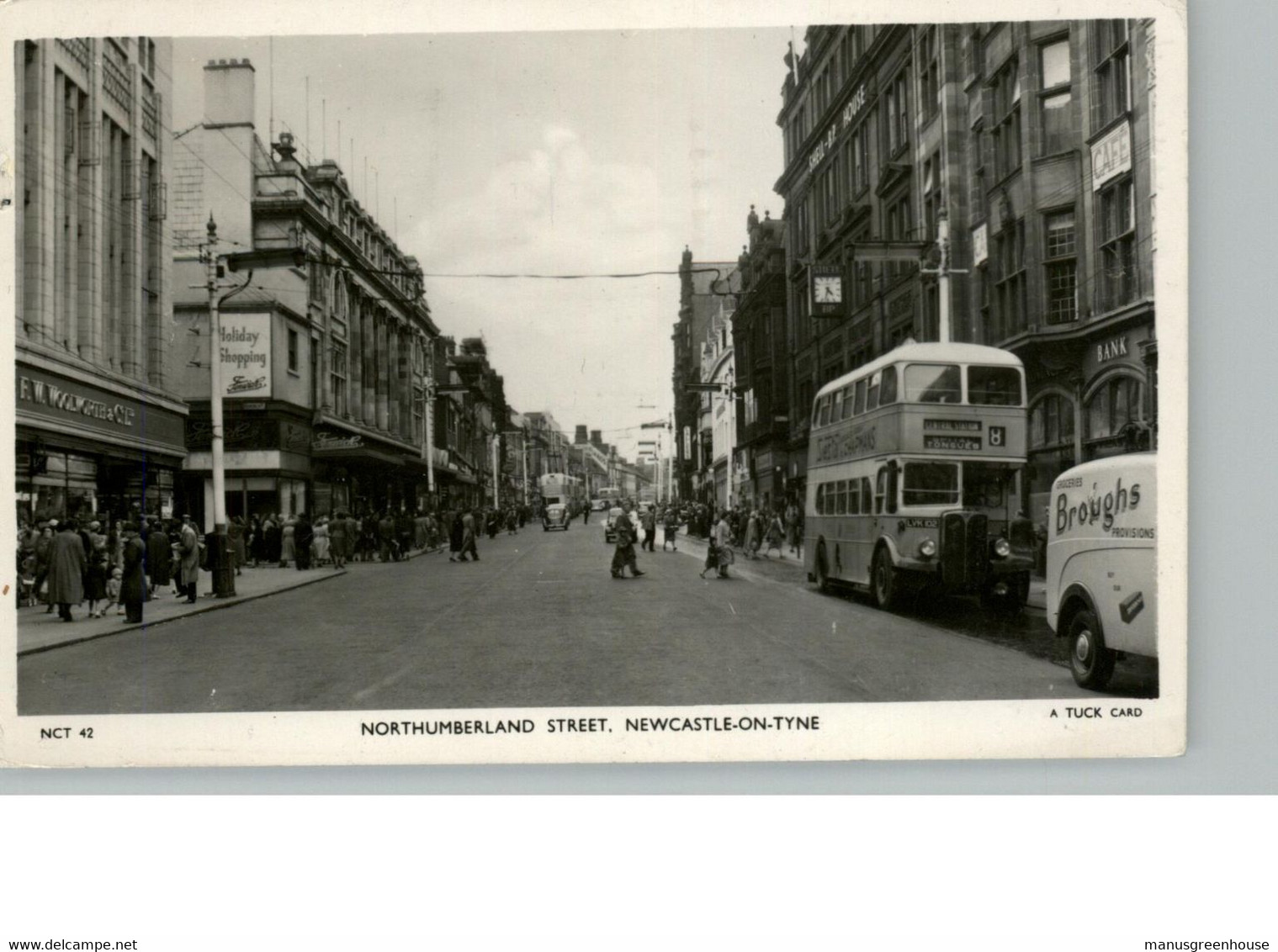 AK - Newcastle-on-Tyne - Northumberland Street - 1954 - 9x 14cm - #275# - Newcastle-upon-Tyne