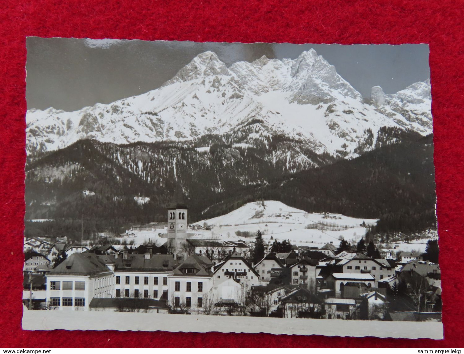 AK: Echtfoto - Saalfelden, Gelaufen 9. 3. 1964 (Nr. 3818) - Saalfelden