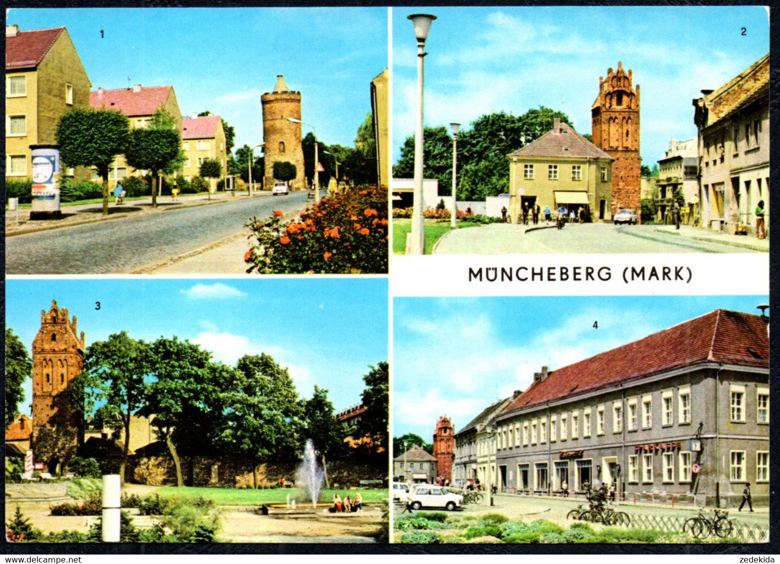 F7603 - TOP Müncheberg - Verlag Bild Und Heimat Reichebach - Müncheberg