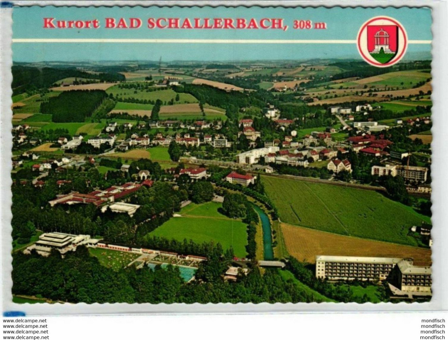 Bad Schallerbach 1975 - Luftbild - Bad Schallerbach