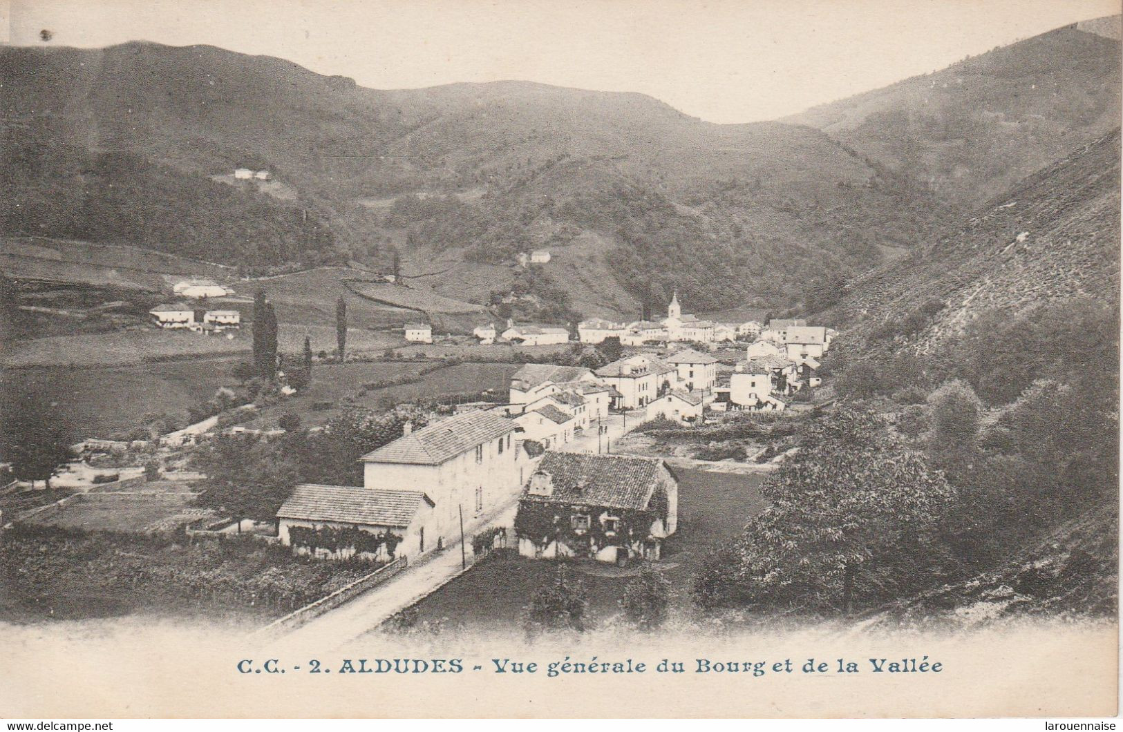 64 - ALDUDES - Vue Générale Du Bourg Et De La Vallée - Aldudes
