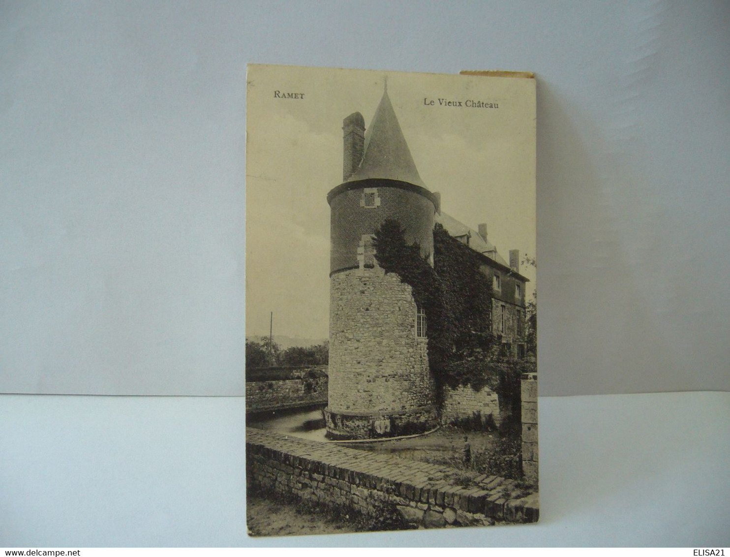 RAMET FLENALLE BELGIUM BELGIQUE LIEGE  LA CHATEAU CPA 1914 - Flémalle