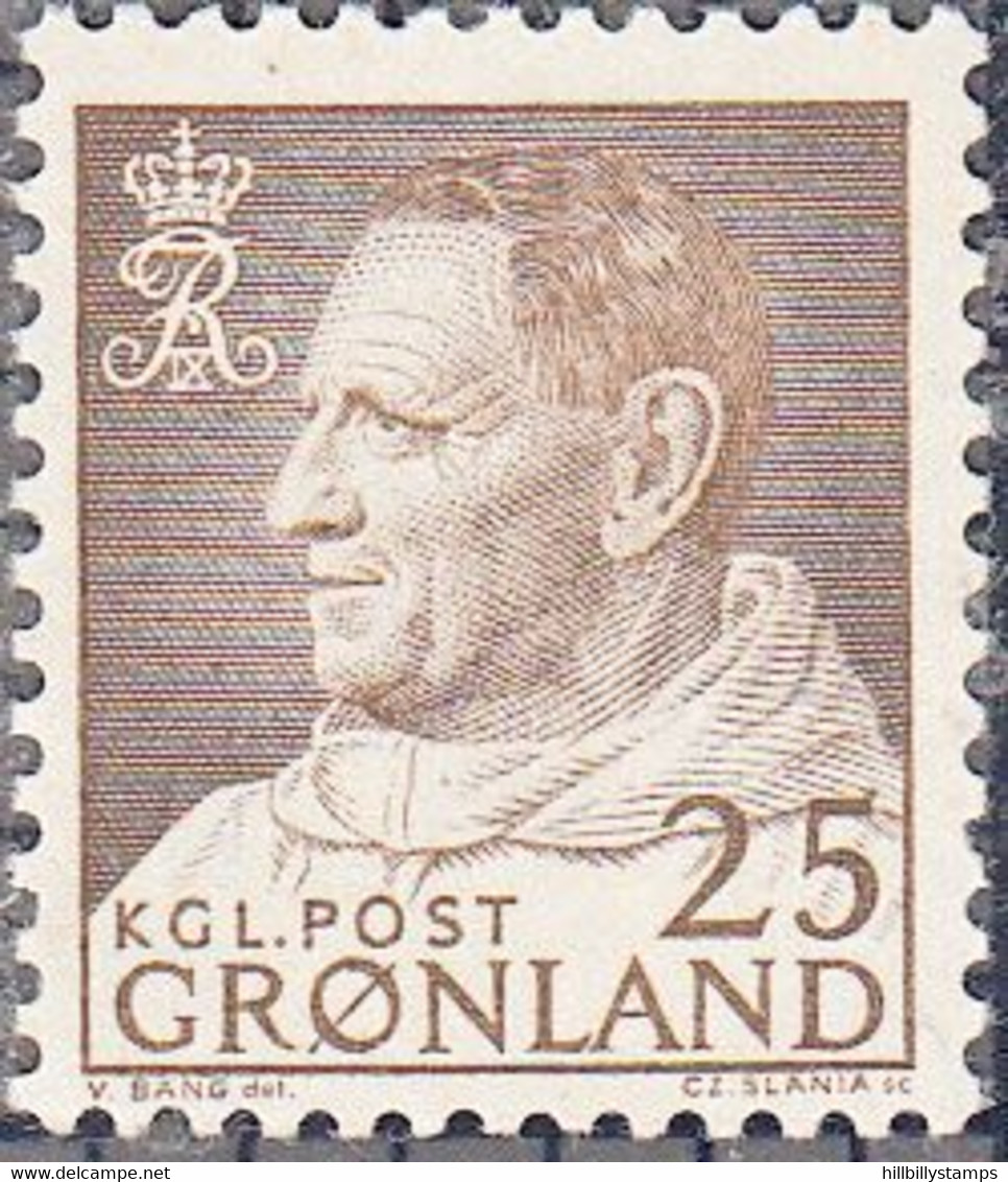 GREENLAND   SCOTT NO 54   MNH   YEAR  1963 - Ongebruikt