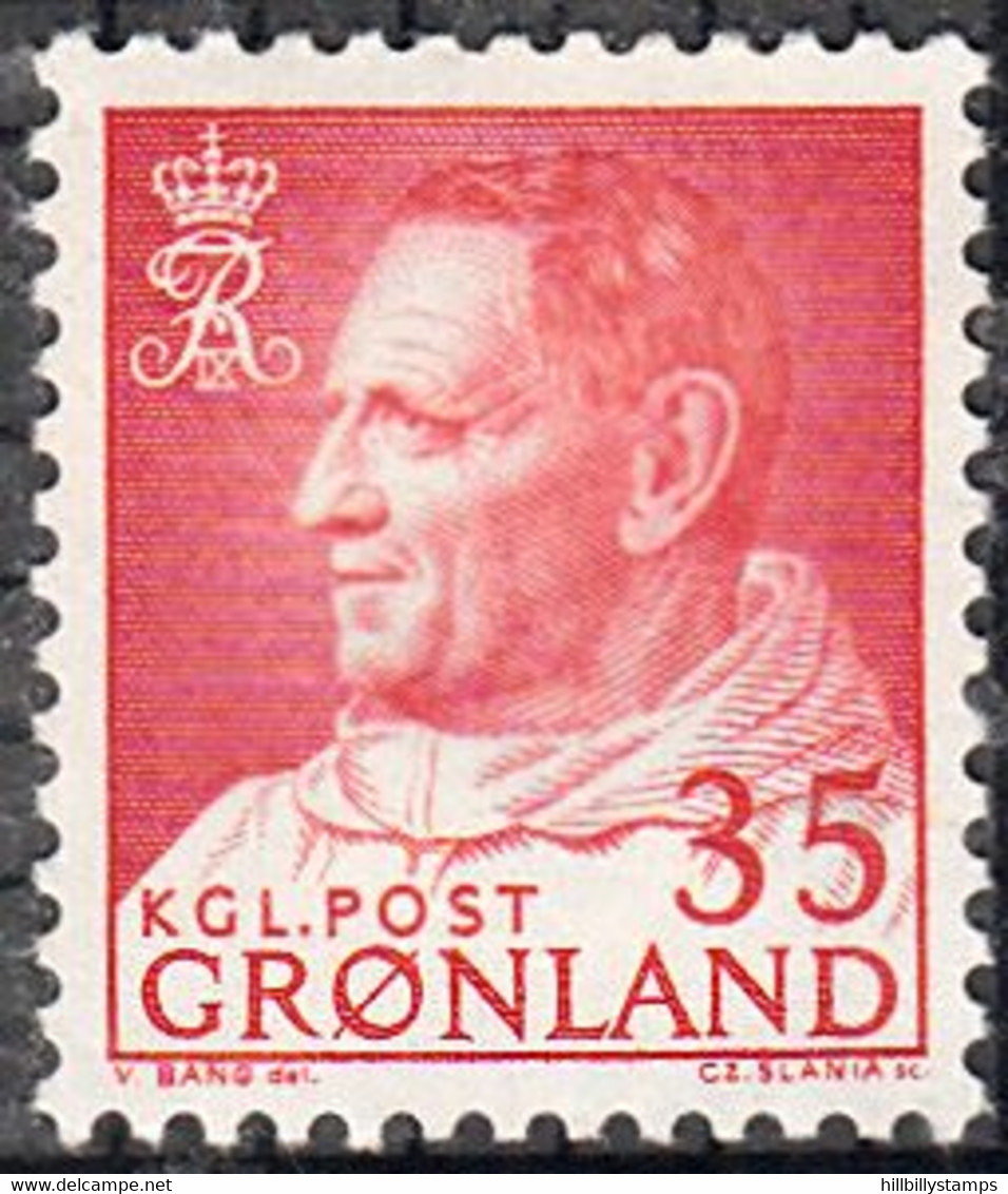 GREENLAND   SCOTT NO 56   MNH   YEAR  1963 - Unused Stamps