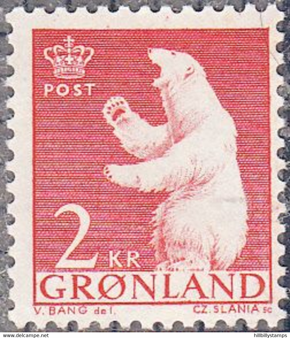 GREENLAND   SCOTT NO 63  MNH   YEAR  1963 - Unused Stamps