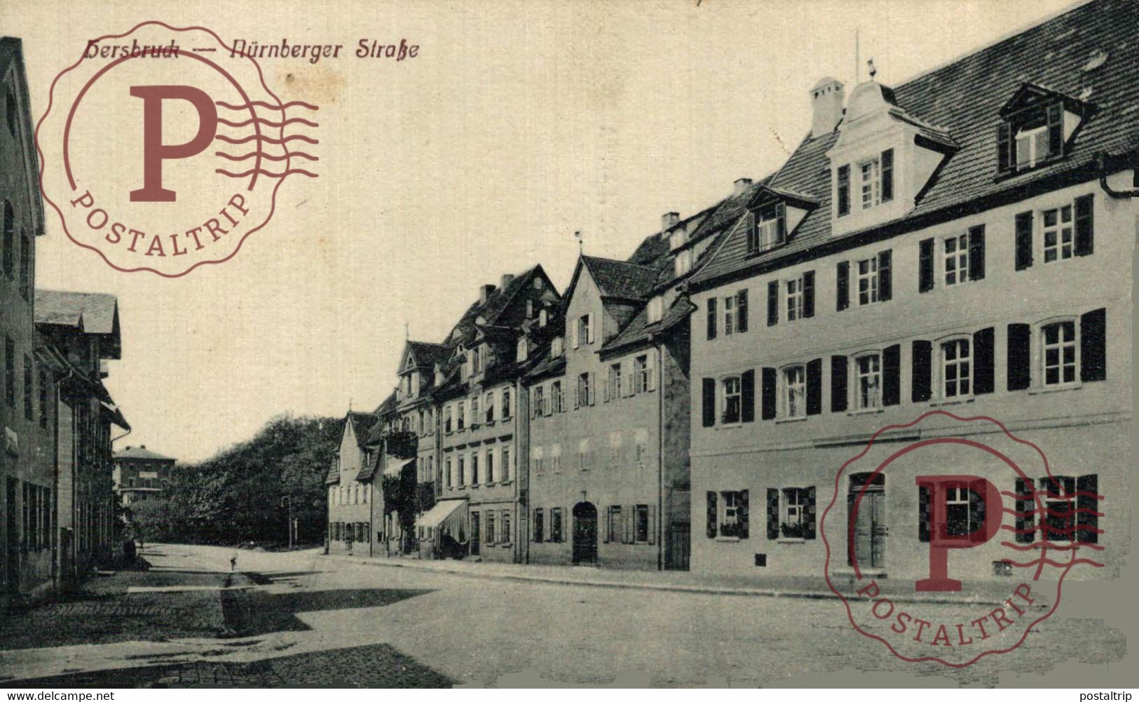 HERSBRUCK NURNBERGER STRASSE   ALLEMAGNE GERMANY DEUTSCHLAND - Hersbruck