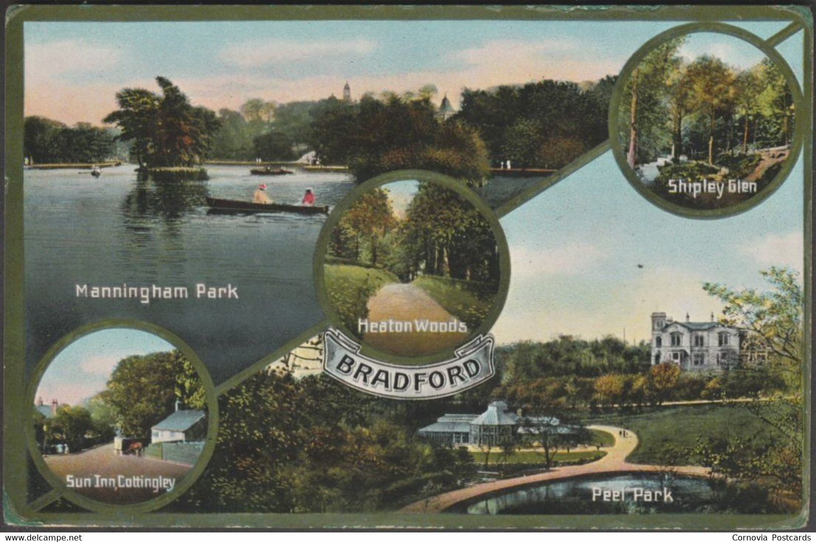 Multiview, Bradford, Yorkshire, C.1910 - Jay-Em-Jay Postcard - Bradford