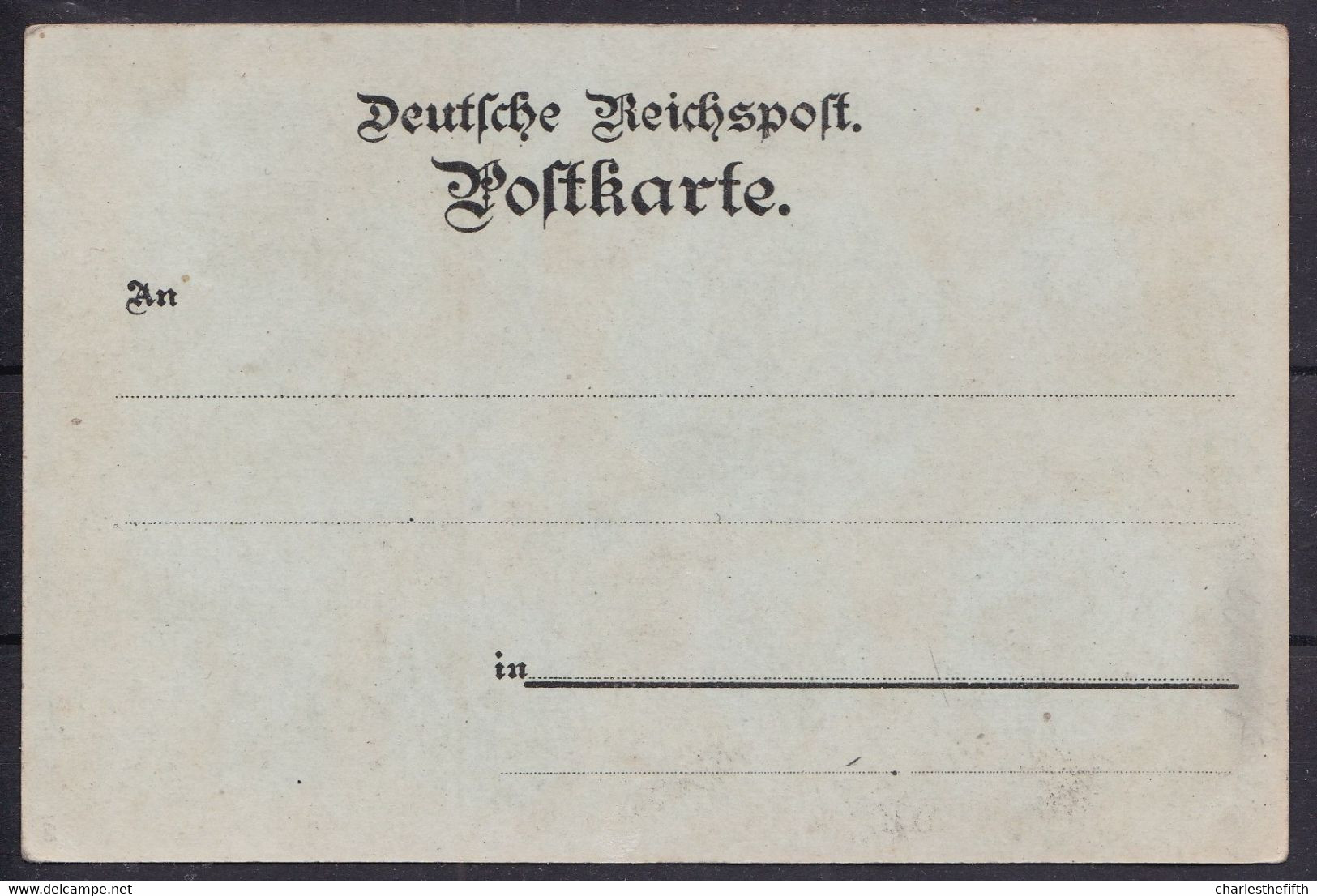 RARE ! PRECURSEUR MUNZEN DEUTSCHES REICH MIT GEDICHT - MONNAIE EMPIRE ALLEMANDE AVEC POEME ! - Monnaies (représentations)