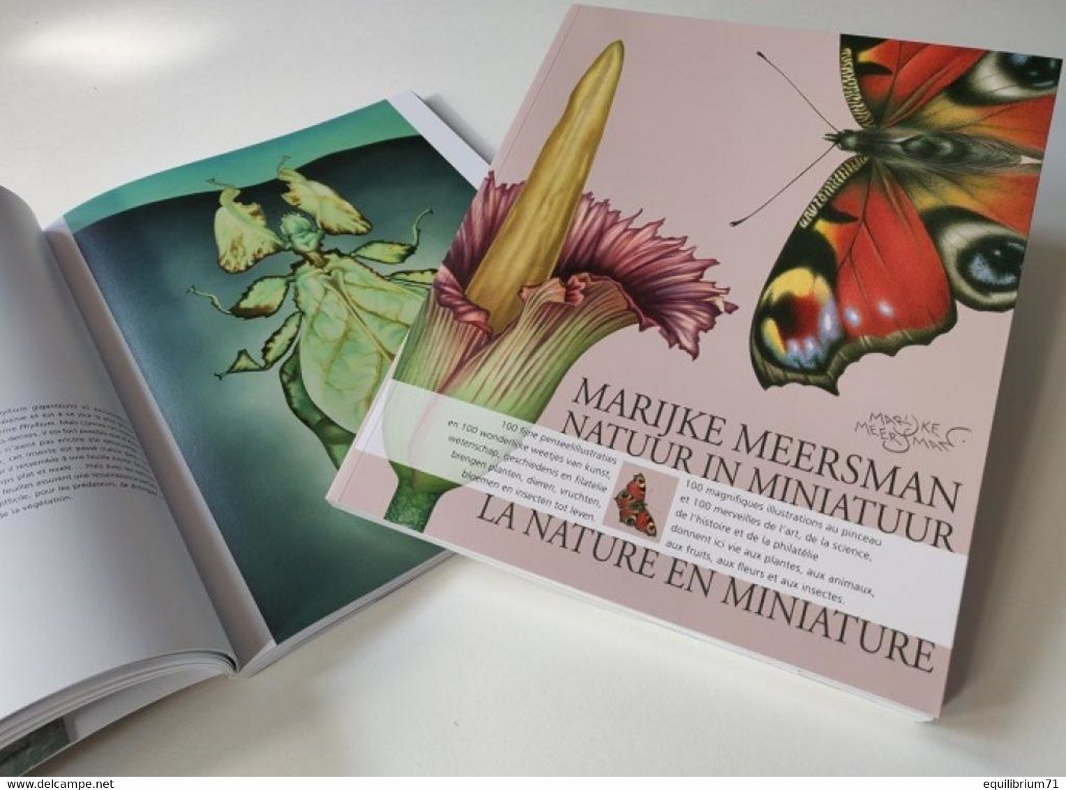 Marijke Meersman - Livre** - Nature En Miniature / Boek** - Natuur In Miniatuur / Buch** - Natur In Miniatur - Filatelia E Historia De Correos