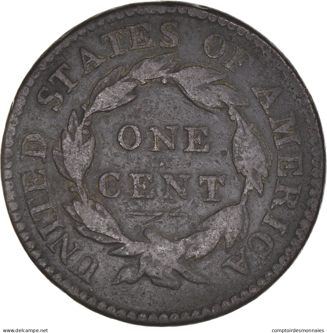 Monnaie, États-Unis, Coronet Cent, Cent, 1816, U.S. Mint, Philadelphie, TB - 1816-1839: Coronet Head (Tête Couronnée)